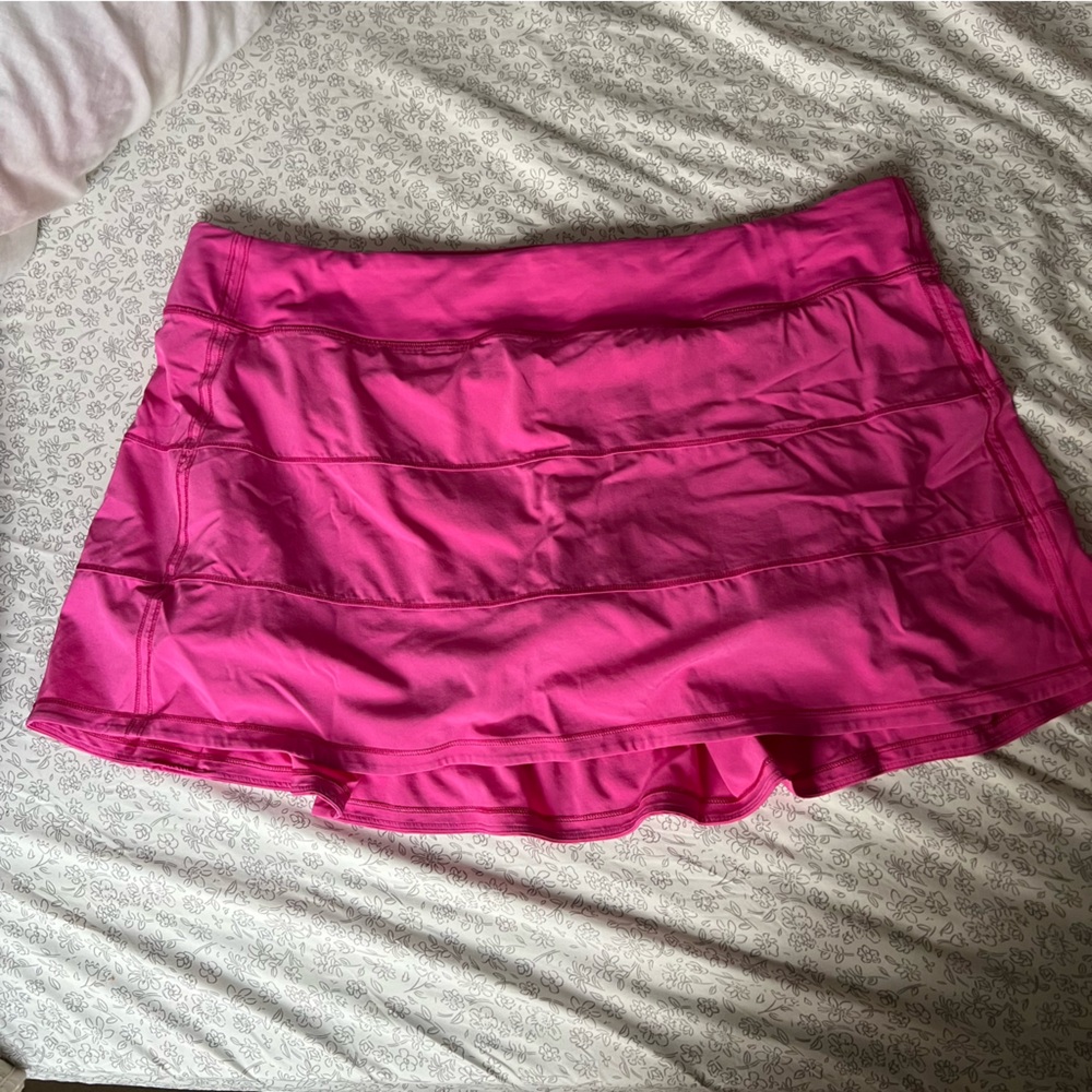 Lululemon Pace Rival Mid Rise Skirt Long